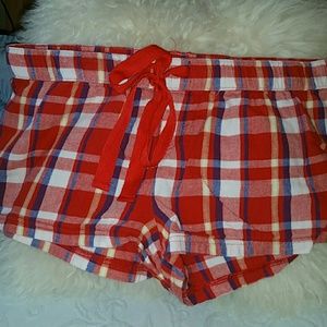 Jenni plaid sleep shorts